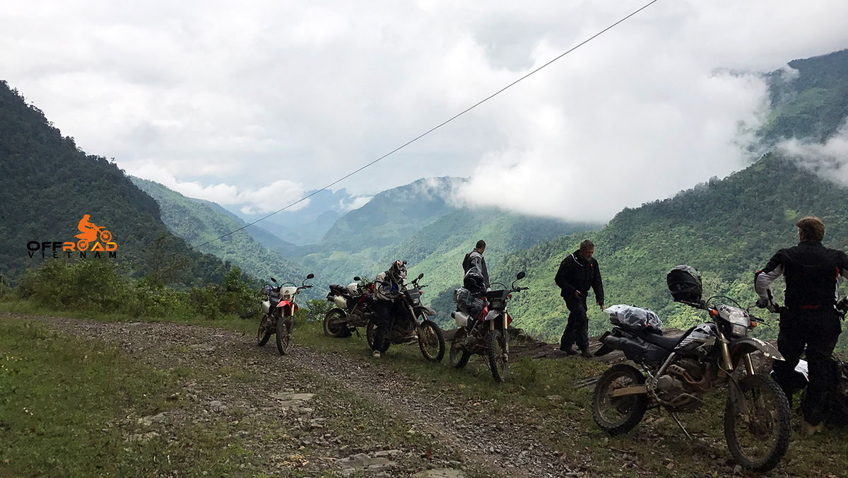 Great North Loop Of Vietnam By Motorcycle: Dirt biking through North Vietnam to Sin Ho. Great North Loop.