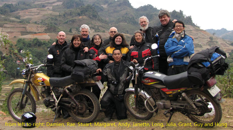 Ms. Julia Kearton (Australia). Vietnam Motorbike Motorcycle Tours - Customer Feedback.