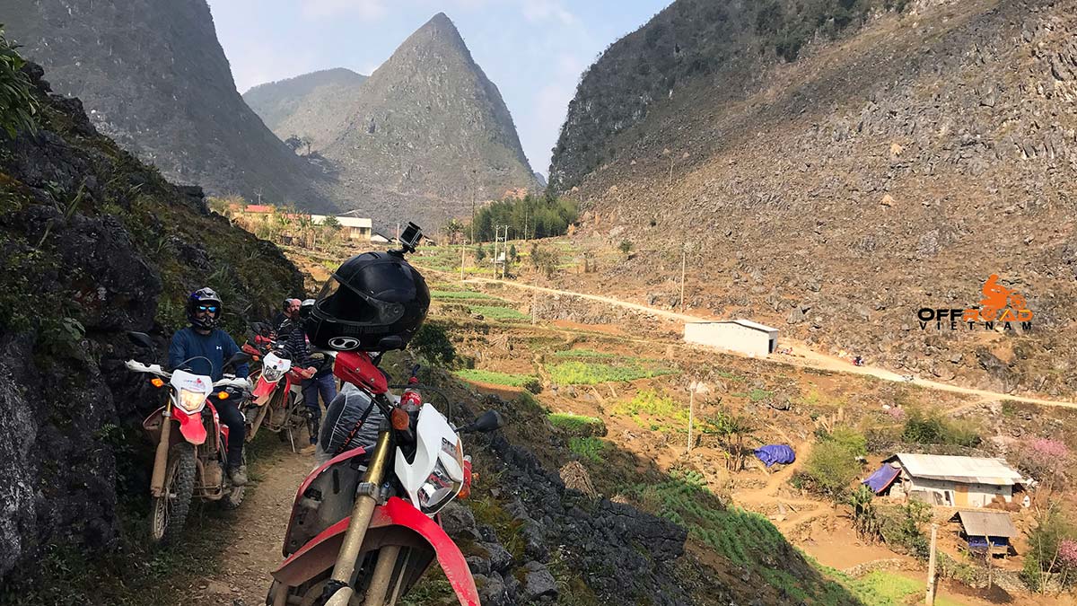 Motorbike tours through Vietnam from Hanoi. Ha Giang and Northeast Vietnam.