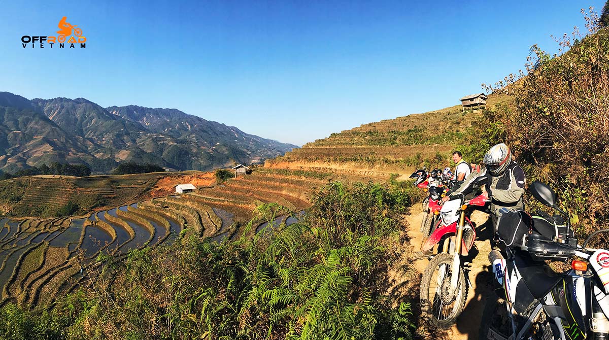 Motorbike tours through Vietnam from Hanoi.